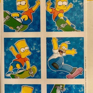 The Simpsons stickers (1ct)