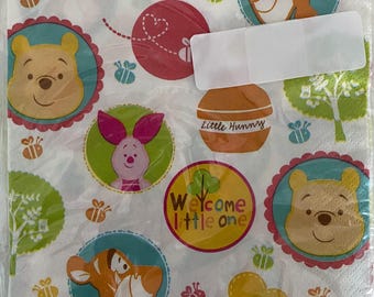 Servilletas grandes para baby shower Pooh Little Hunny (16 unidades)