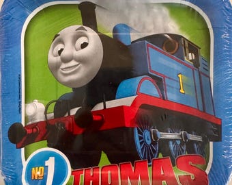 Thomas The Tank Small square Plates (8ct)