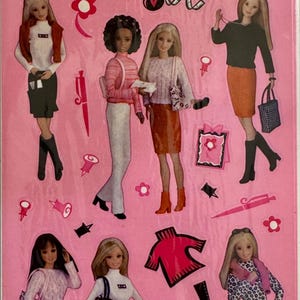 Barbie Stickers (1ct)