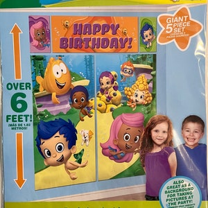 Bubble Guppies Scene Setters
