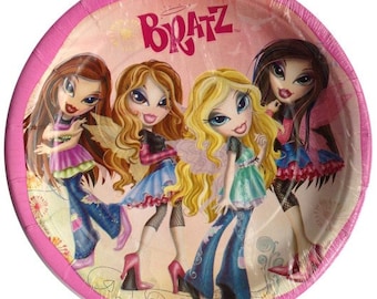 Bratz Fashion Pixiez  lunch plates (8 ct)