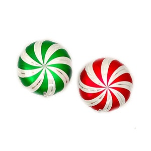 SALE Christmas Balloons, Peppermint Candy Balloons, Christmas Party Decorations, Winter Baby Shower Decor, Holiday Party Decorations