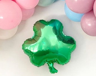 Shamrock Balloon, St. Patrick's Day Balloon, Lucky Balloon, St. Patrick's Day Party Decorations, Feeling Lucky, Four Leaf Clover Balloon,