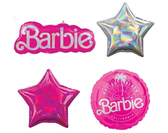 Barbie Balloons, C'mon Let's Go Party, Barbie Party, Bachelorette Party Theme, Bachelorette Party Decorations, Malibu Barbie Birthday Party