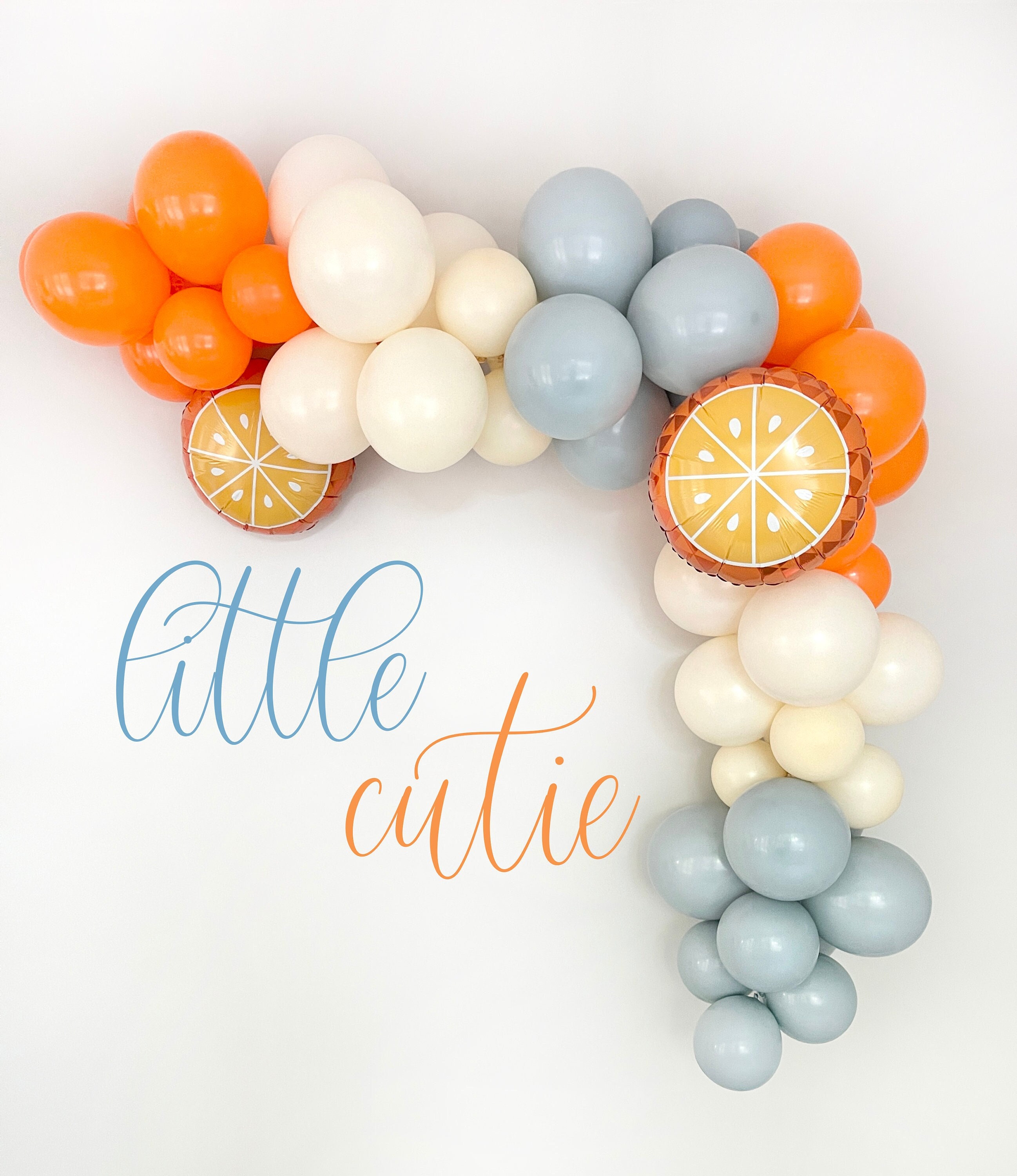 Little Cutie Balloon Garland Little Cutie Baby Shower image