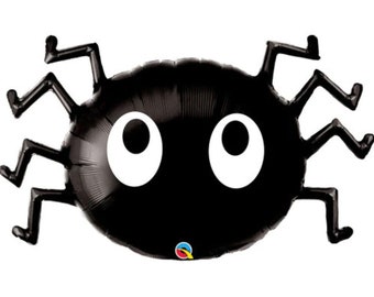 Halloween-ballonnen, Halloweendecor, Halloweenversieringen, Spinnenballon, Spookachtige Halloween-ballonnen, Decoratie Halloween-feest