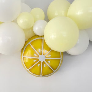 Lemon Balloon Garland, Sweet Lemon Baby Shower Decorations, Main ...