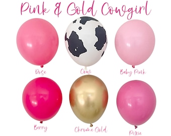 Cowgirl Balloons, Last Rodeo, Let's Go Girls Theme, Nash Bash, Giddy Up, Cowboy Party, Pink Cow Bachelorette Party, Western Birthday Party