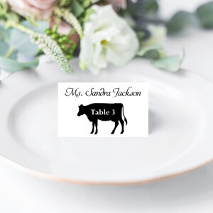 Escort Cards, Wedding Place Cards, Food Choice Place Cards, Dinner Place Cards, Wedding Escort Cards, Wedding Name Cards, Meal Choice Cards
