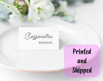 Wedding Place Card, Minimalist Place Card, Wedding Escort Card, Wedding Name Cards