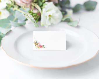 Wedding Escort Cards for Calligraphy, Wedding Place Cards, Watercolor, Floral Place Cards, Calligrapher Supplies