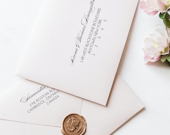 Envelope Addressing Service - ADD ON, Invitation Envelope Addressing, RSVP Envelope Addressing, Reply and Return Addressing, Mailing Address