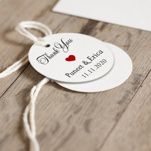 Wedding Favor Tags, Circle Favor Tags, Gift Tags, Personalized Tags, Favor Tags, Thank You Tags, Baby Shower Favor Tags, Bridal Shower Tags