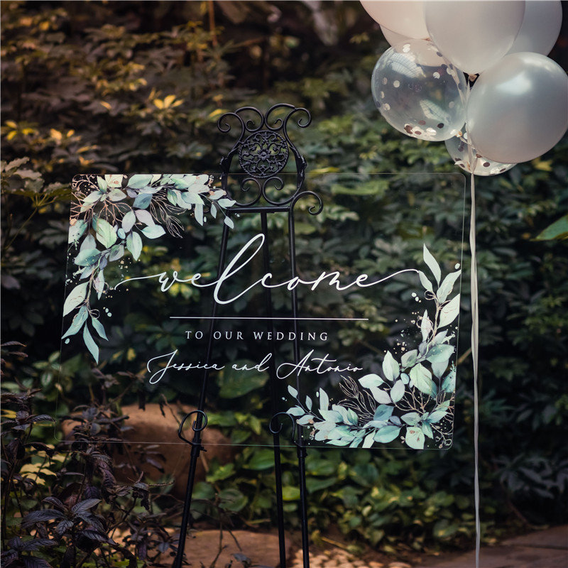 Greenery Leaf Sign Greenery Leaf Sign