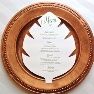 Wedding Menu Cards, Monstera Leaf Menu Card, Blush Menu Cards, Leaf Menu Card, Dinner Menu Cards, Menu, Fits in Charger Plate.