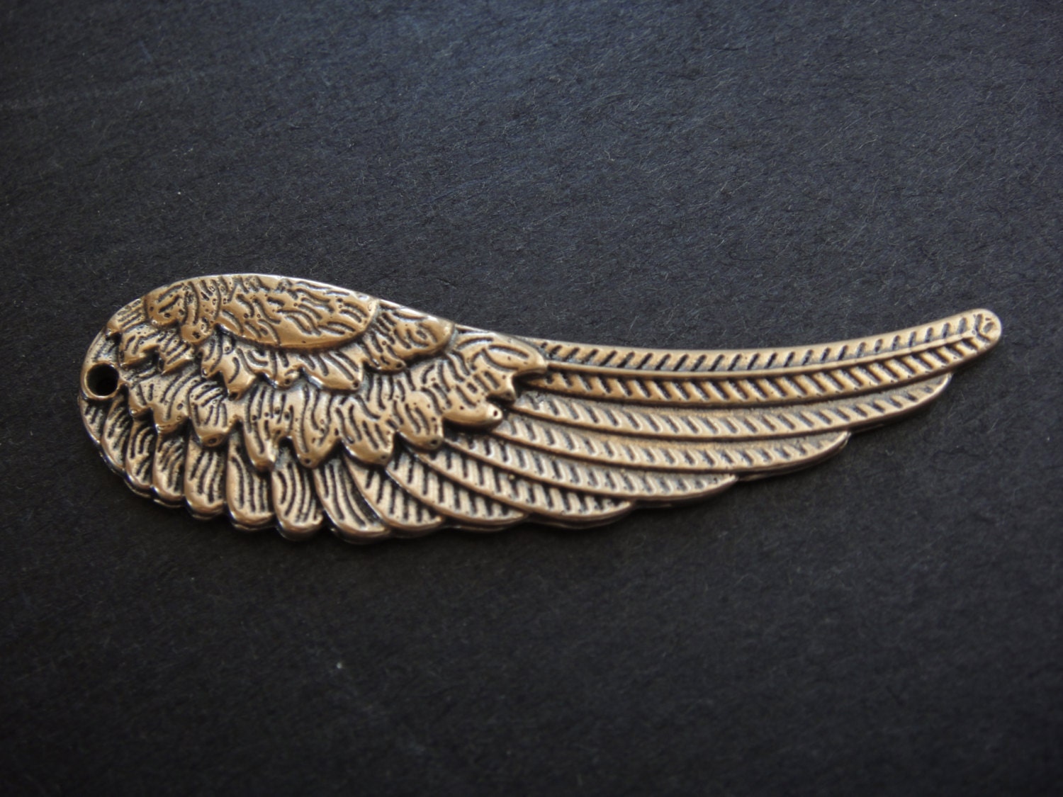 Solid Bronze Large Angel Wing Angel Wing Bronze Angel Wing Etsy