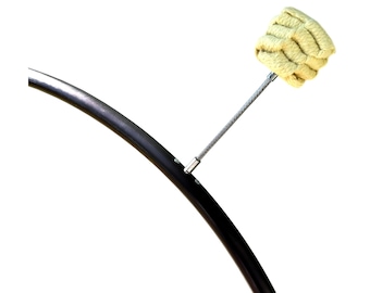 6 Wick Performance Fire Hoop / Custom Tubing Type, Size, + Color, / FireHoop + Removable Screw-In Wicks Included / Polypro & HDPE