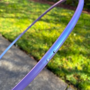 Aros Poseidon de polipropileno con cambio de color, diámetro exterior de 5/8", tamaño personalizado, con conector de botón, agarre a elegir, envío rápido