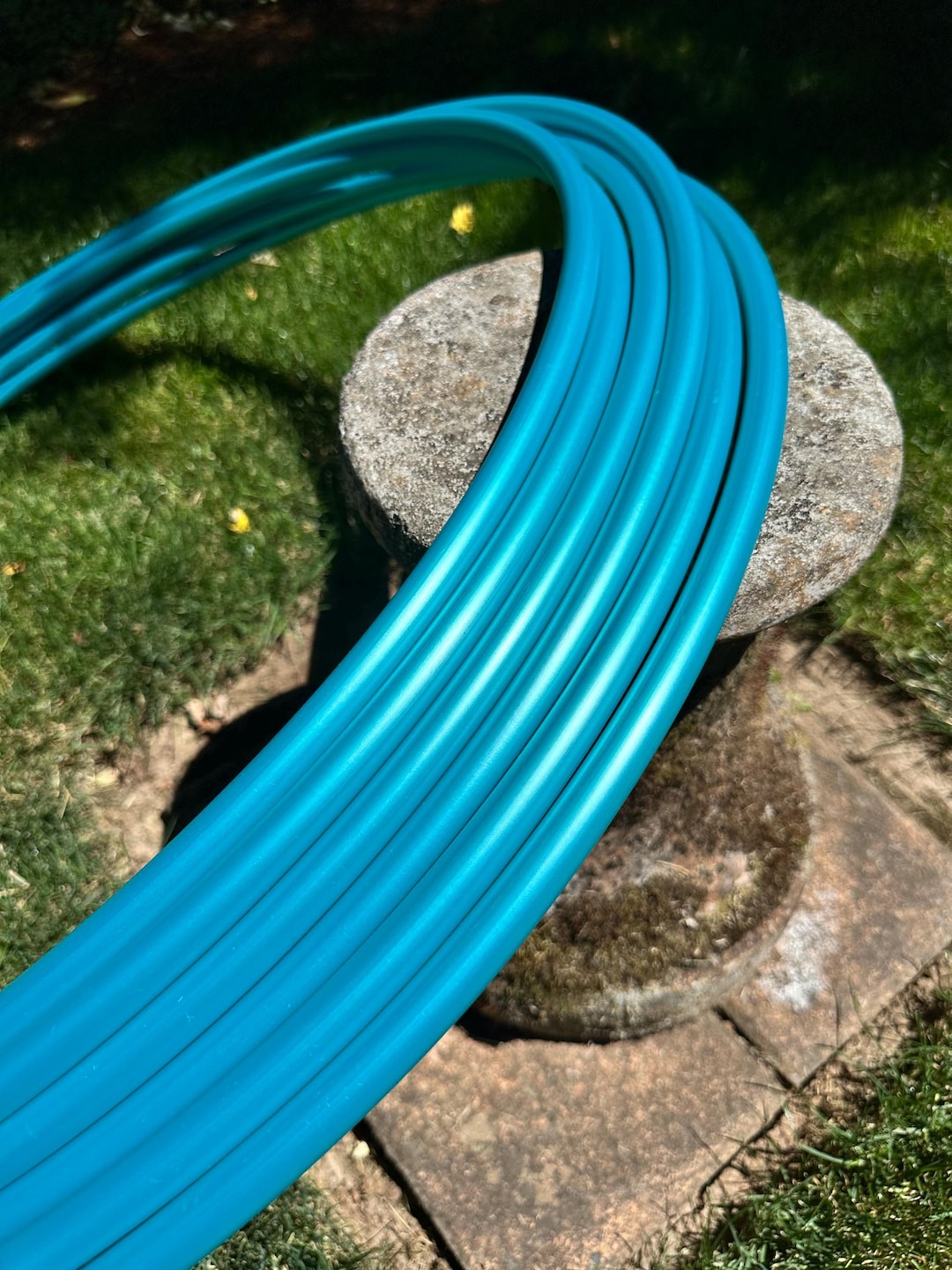 Shadow Hoops Teal Shadow Polypro Hula Hoop | 5/8