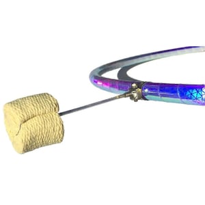 The Quick Wick® | The OG Clamp-On Fire Wick | Turn Any Hoop into a Firehoop | Barrel Kevlar Wick | Long Burn Time | Free, Next Day Shipping