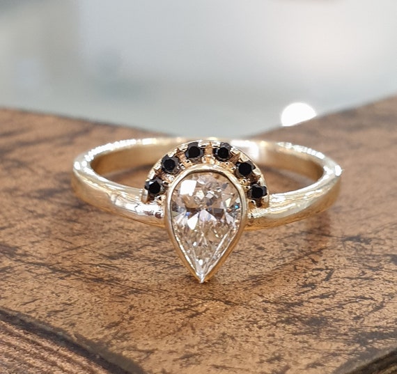 Etsy pear engagement ring new arrivals