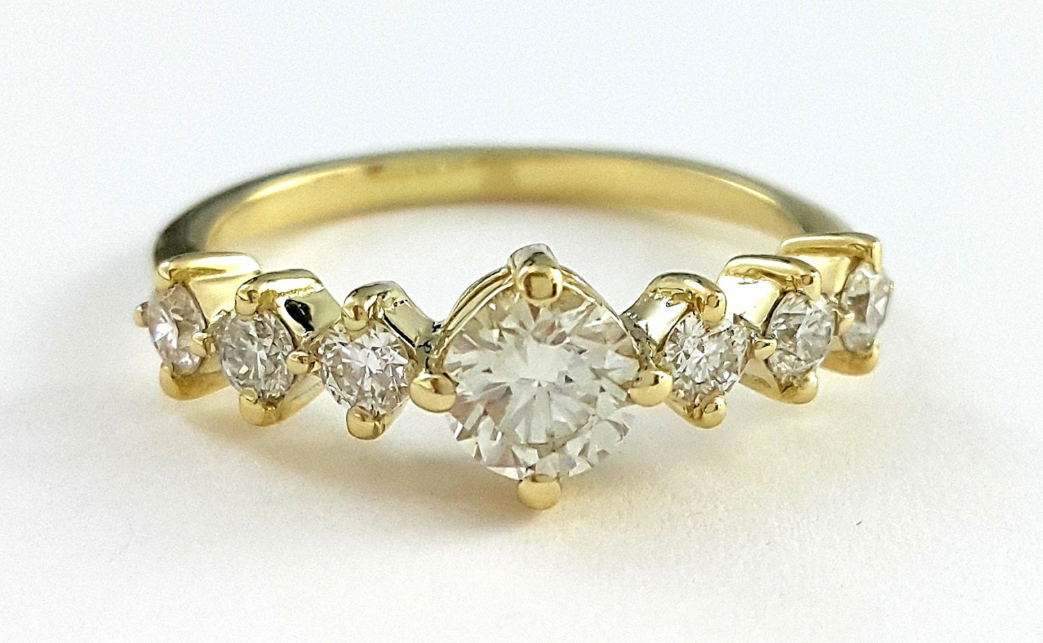 custom art deco engagement rings