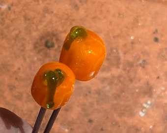 Two Pumpkin Veil Pins