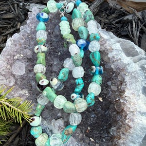 Glow Eye Bead Necklace