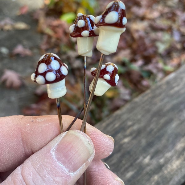 Fly Agaric Mushroom Vail Pin