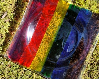 Glass Pride Coasters/Plate