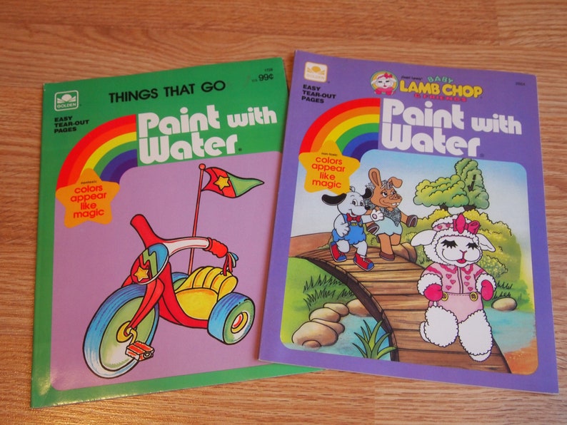 Vintage 80s 90s Coloring Book Lot - Etsy