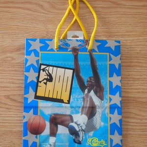 Vintage Shaquille O&#39;Neil Shaq Birthday Gift Bag