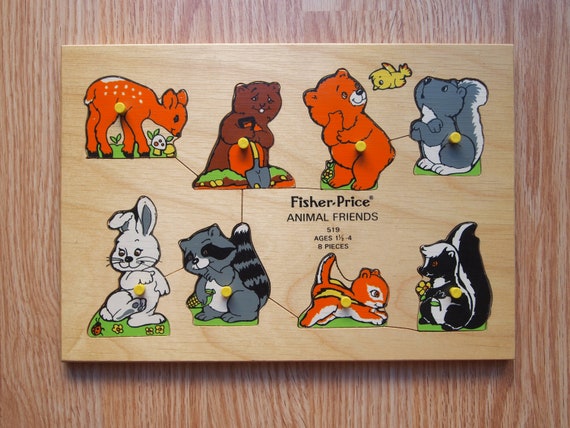 animal friends puzzle fisher price