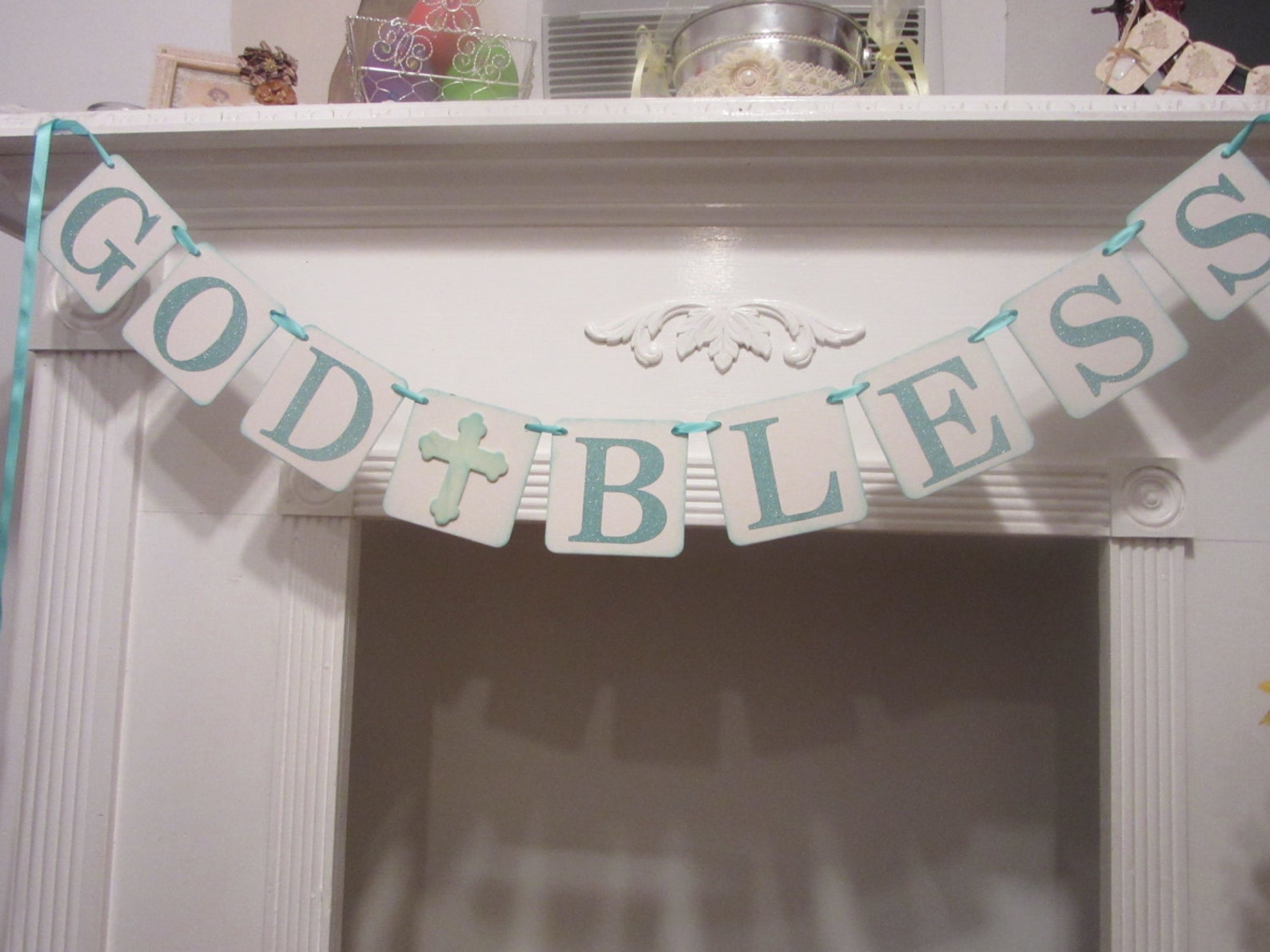 Baptism Christening Banner Etsy