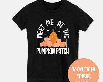 Meet me at the Pumpkin Patch Shirt, Pumpkin Kids Tee, Halloween Shirt for Kids, Cute Pumpkin Shirt, Fall Kids Shirt, Youth Tee