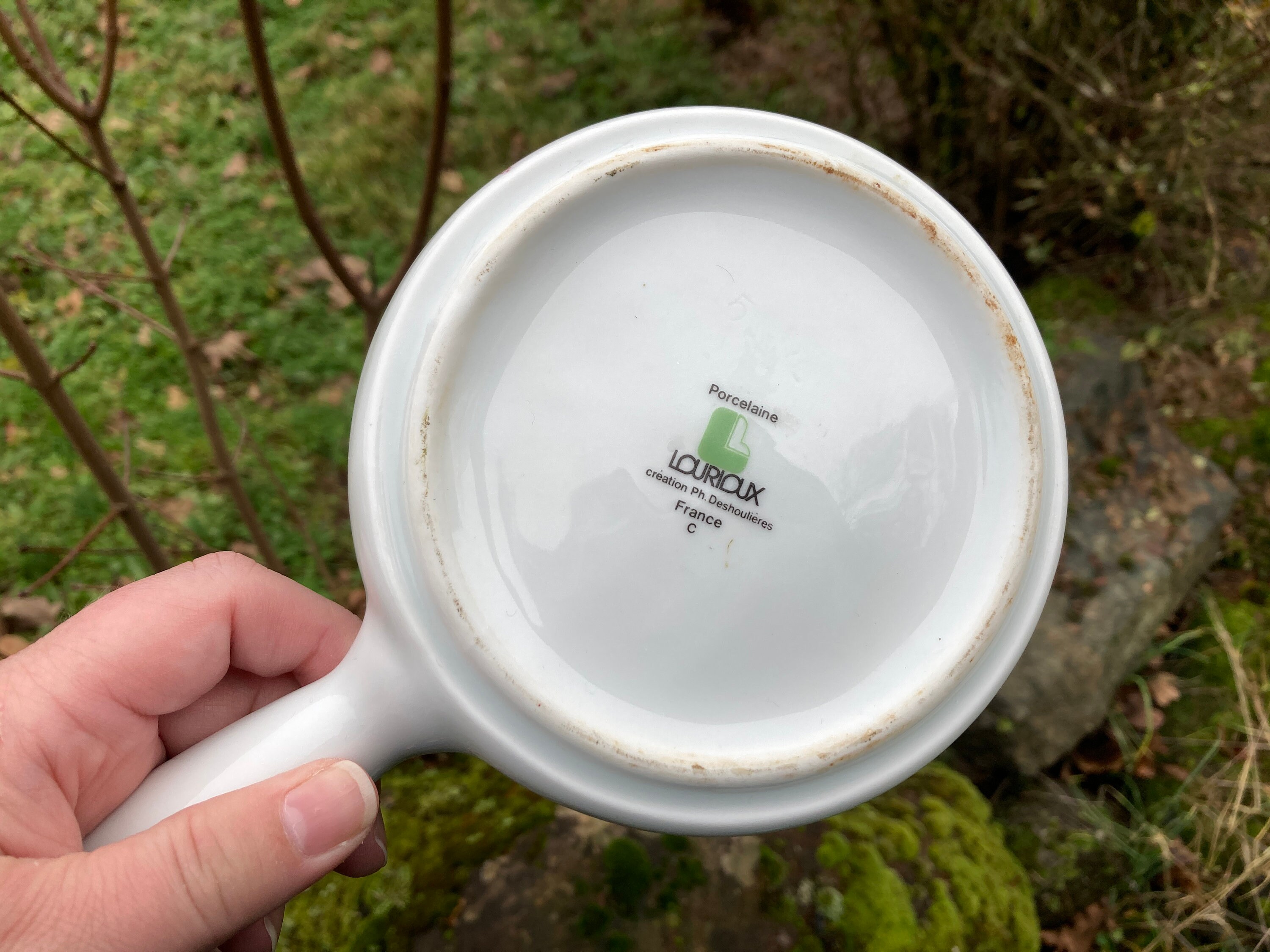6 Assiettes en porcelaine de Limoges Modèle California Ph. Deshoulières