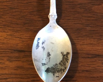 Five Collectible Vintage Souvenir Spoons: Expo 74 Spokane; Alaska