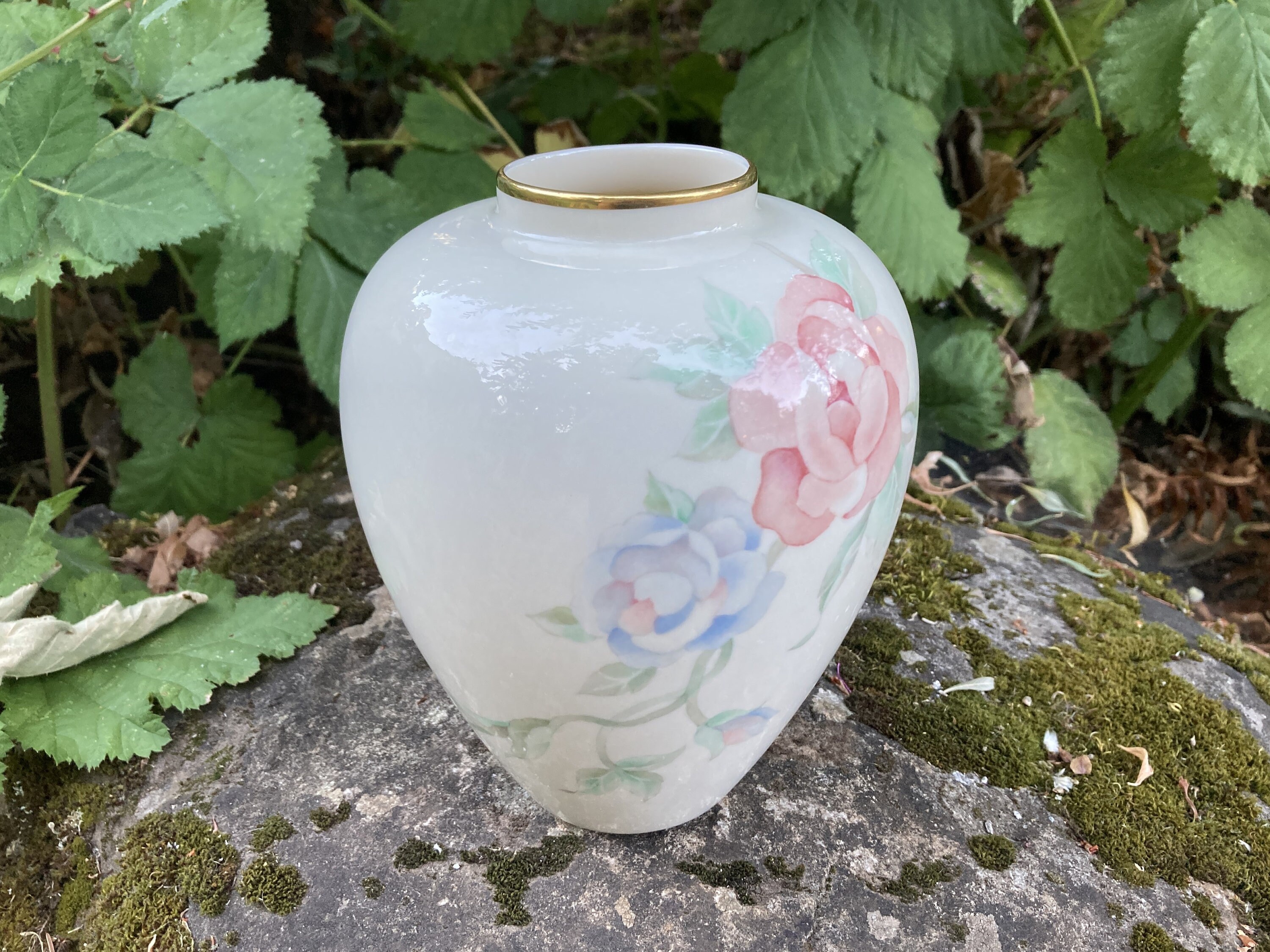 ヴィンテージ レノックス「チャッツワース」フローラル 6 インチ