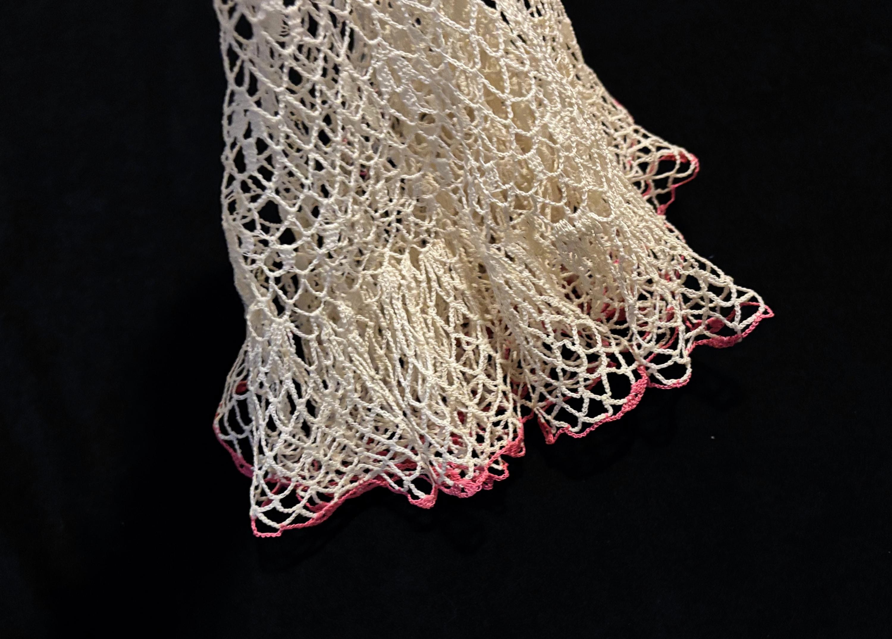 Vintage Hand Crocheted 24