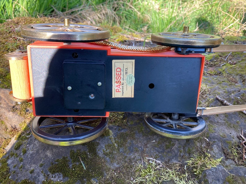 RARE Vintage Fred Roberts Horsedrawn Fire Engine Cart Music Etsy