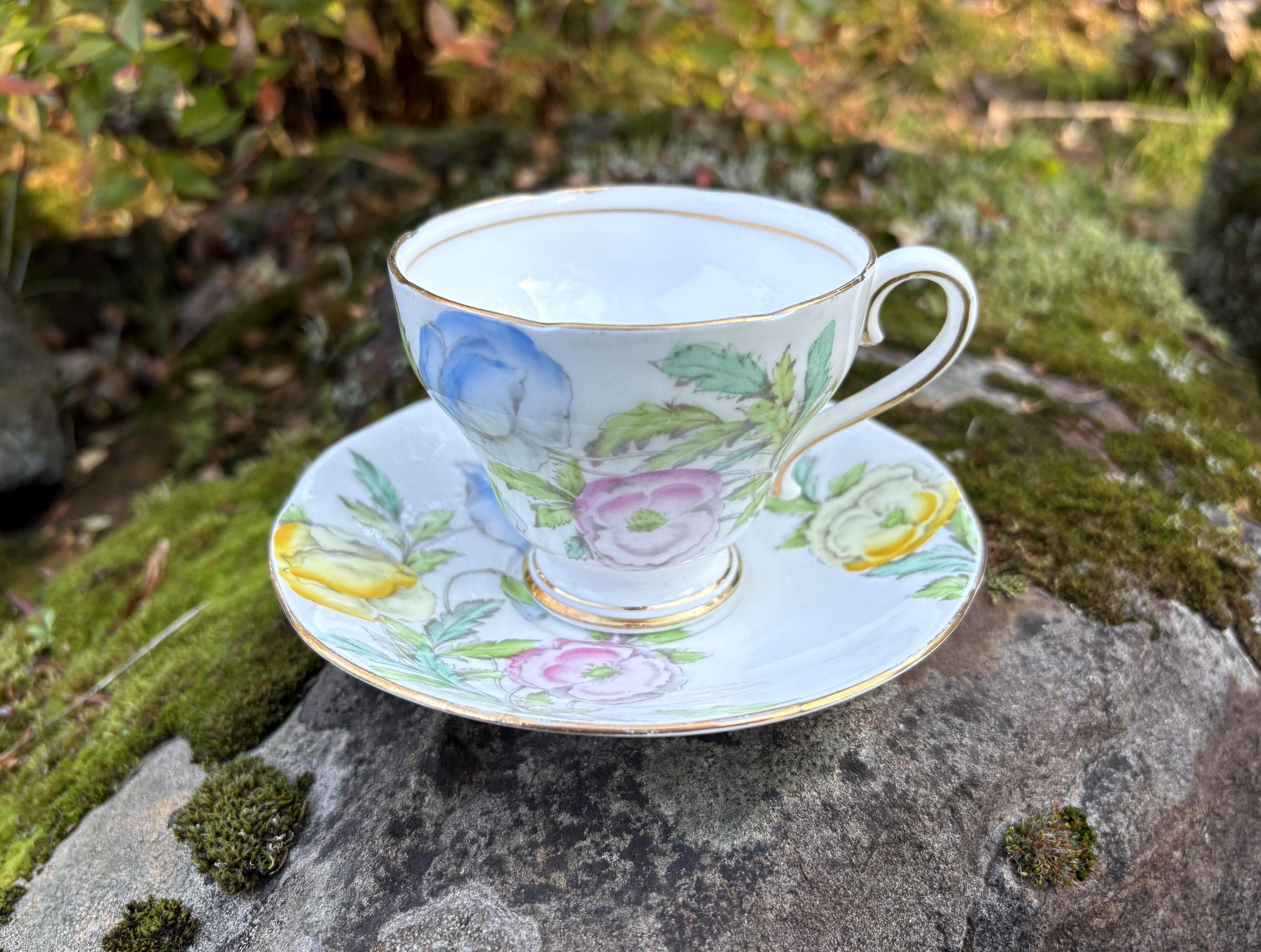 Yellow Flower Vintage China - Etsy