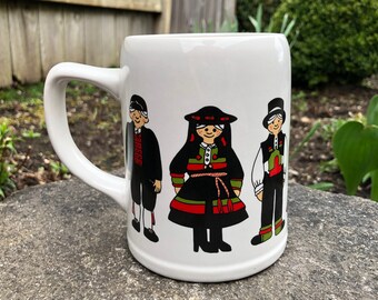 Rare! Vintage Oversized 16 Oz. Coffee Mug/cup/pencil Holder