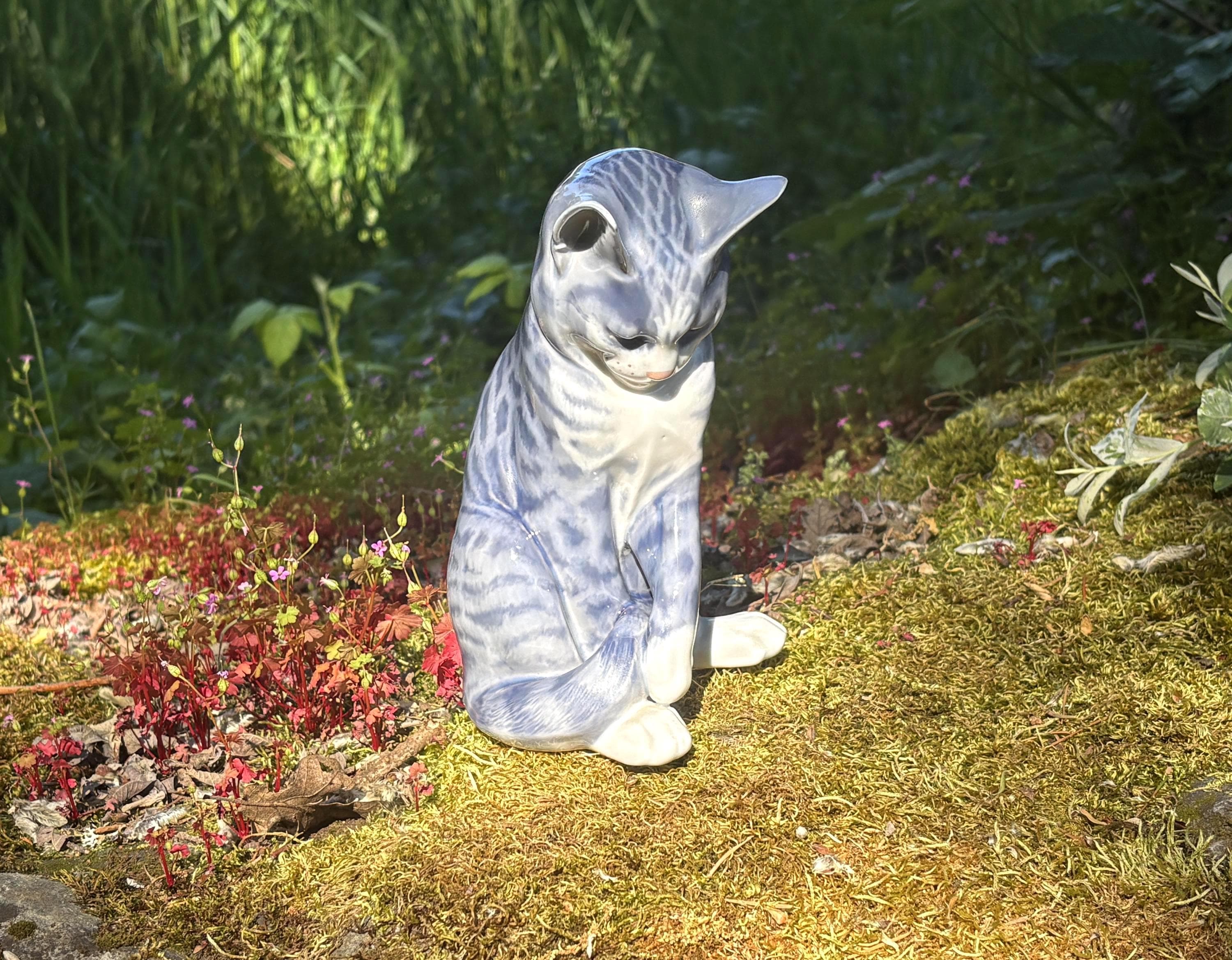 ロイヤルコペンハーゲンの猫 - Etsy 日本