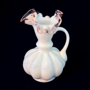 Pink Fenton Vase - Etsy