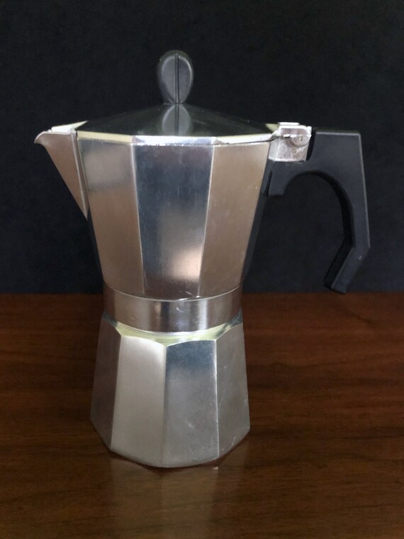 Vintage Bonjour Stovetop Espresso Maker 