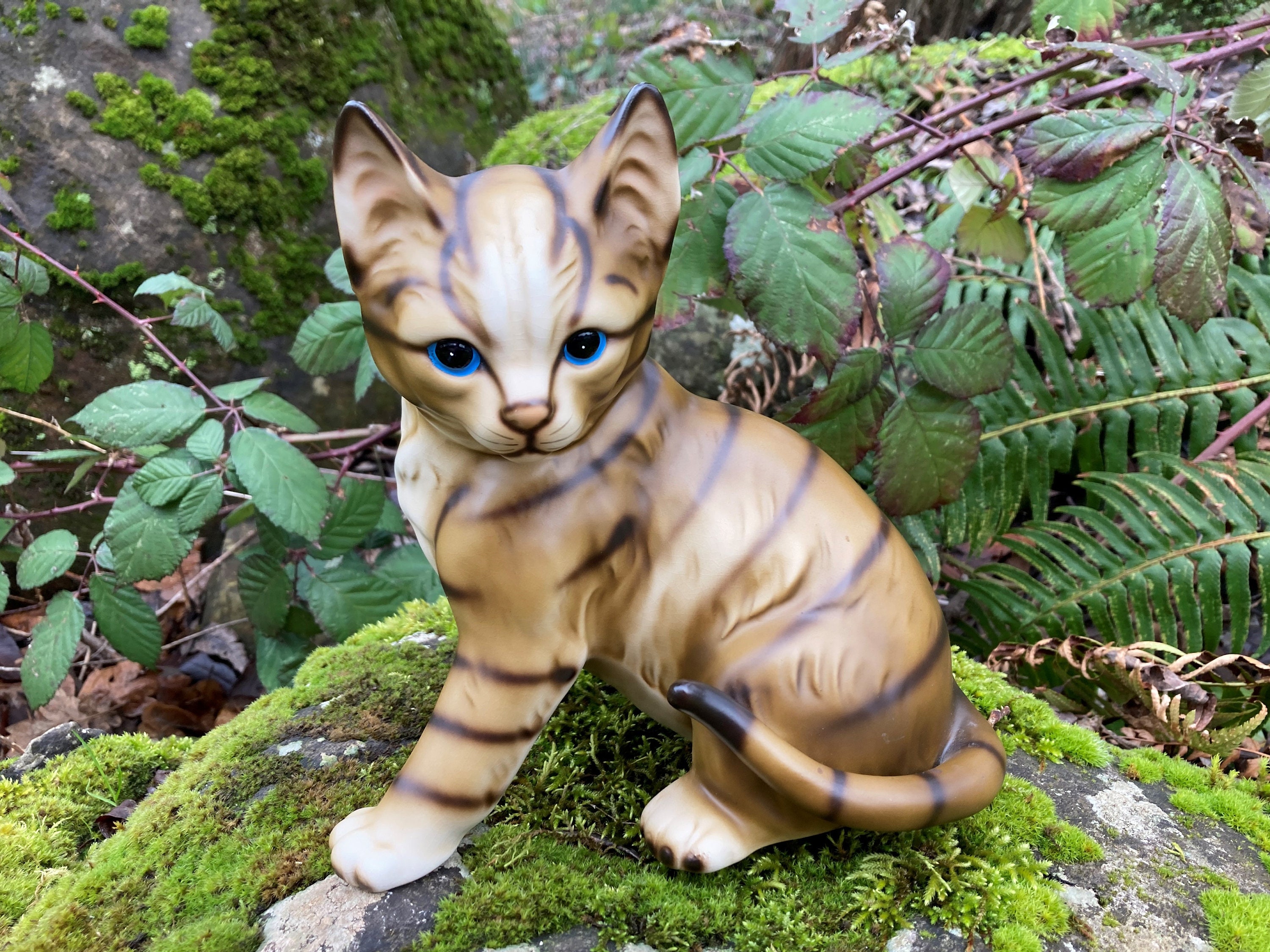 置物 maocat M Takai Cat Figurine - Etsy