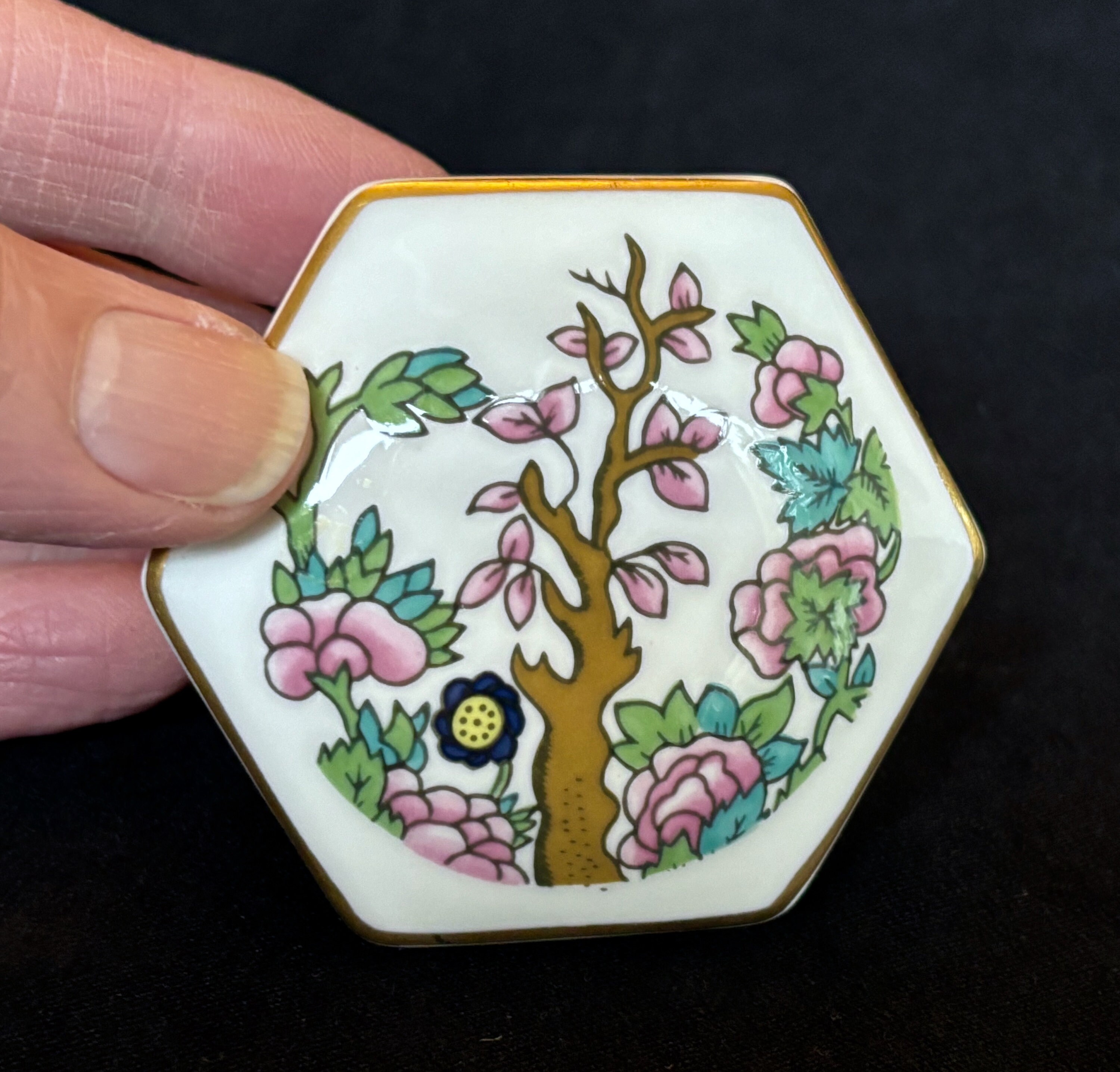 Coalport Indian Tree Trinket - Etsy
