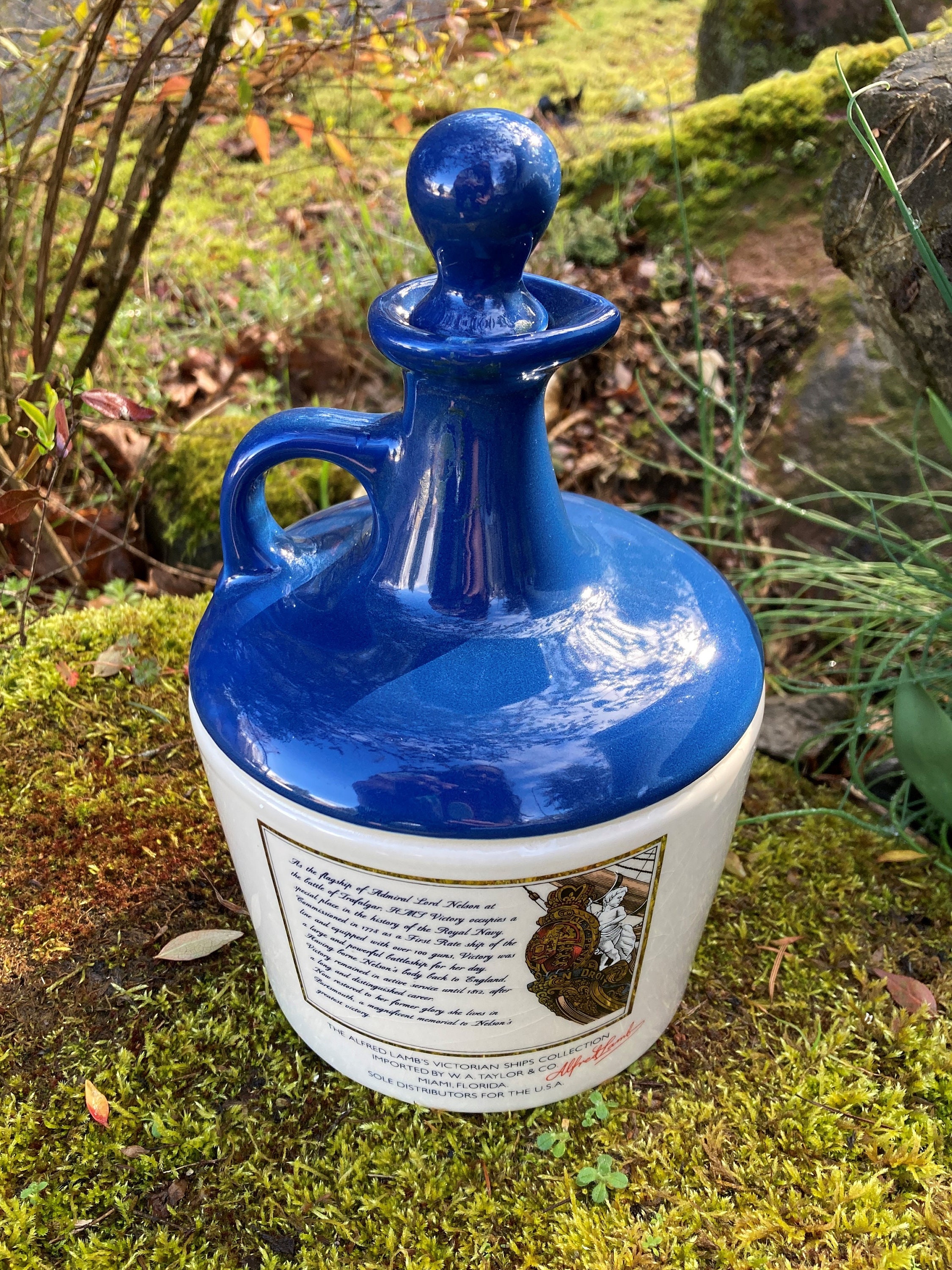 Vintage EMPTY Lamb's Navy Rum 