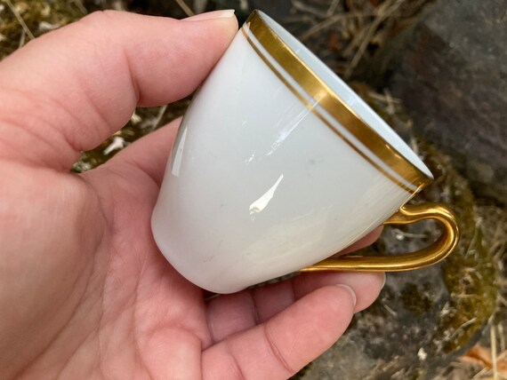 Set di tazze e piattini in stile europeo con smalt... – Grandado